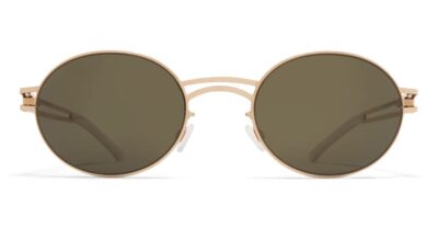 Mykita Dada - Champagne Gold / Rawgreen Sunglasses