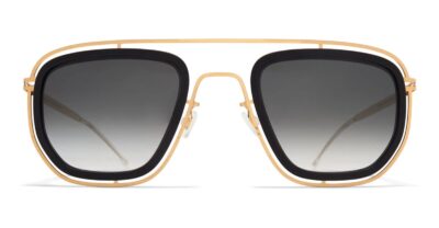 Mykita Ferlo - Mh7 Pitch Black / Glossy Gold Sunglasses
