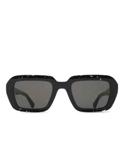 Mykita Nima marble-effect sunglasses - Black