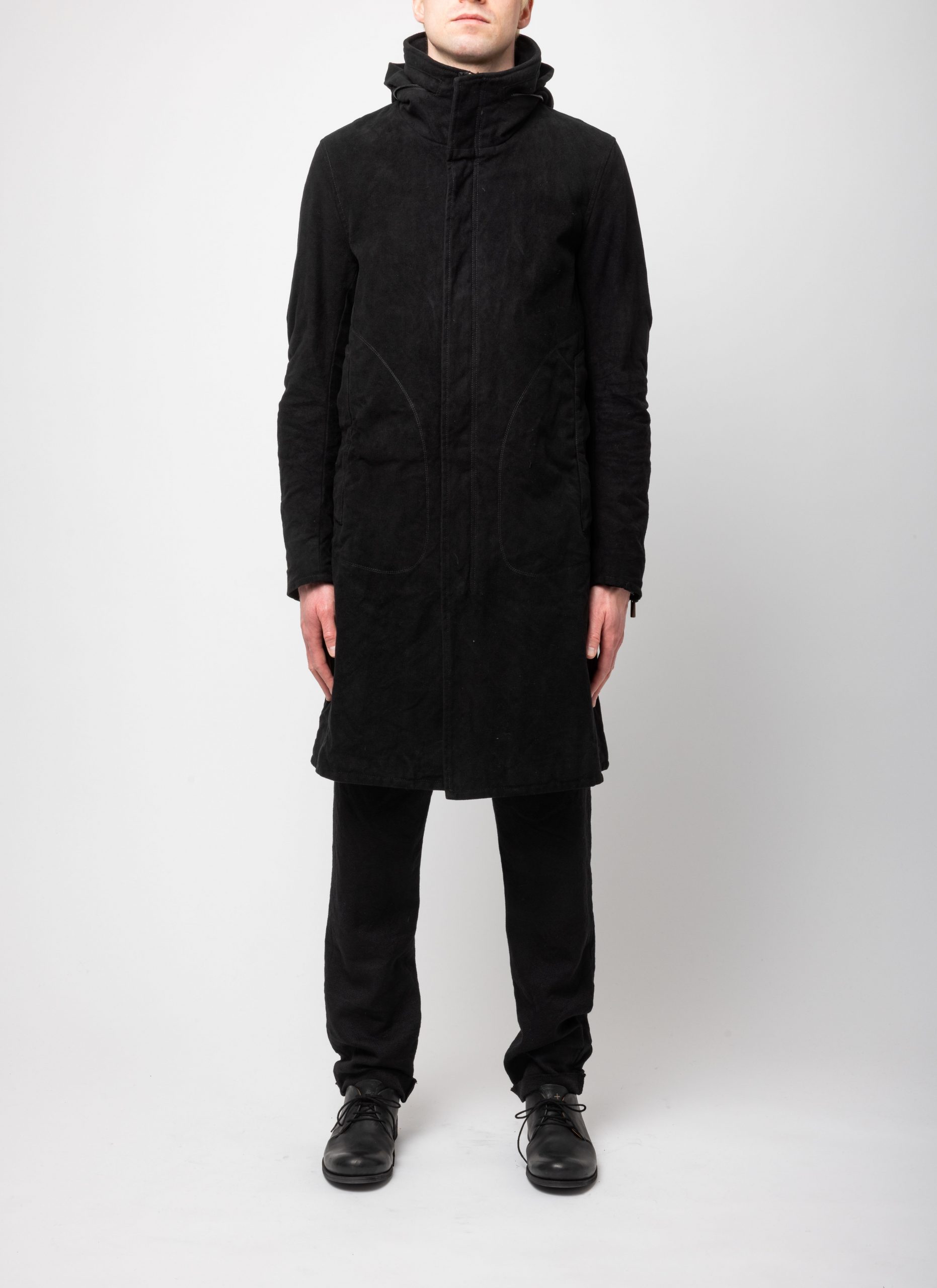 Poème Bohémien ロングジップパーカー46 POEME-BOHEMIEN-PA-12-T-512-99-