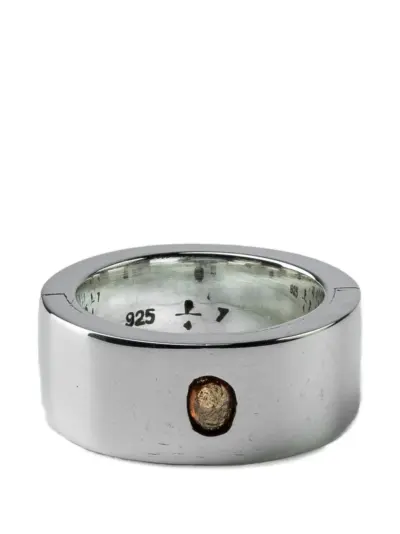 Parts of Four Sistema sapphire ring - Silver