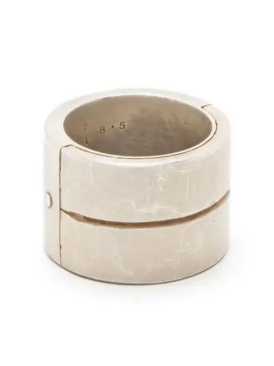 Parts of Four Sistema sterling silver ring