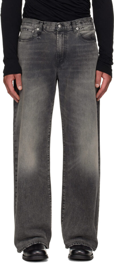 R13 Gray D'Arcy Loose Jeans