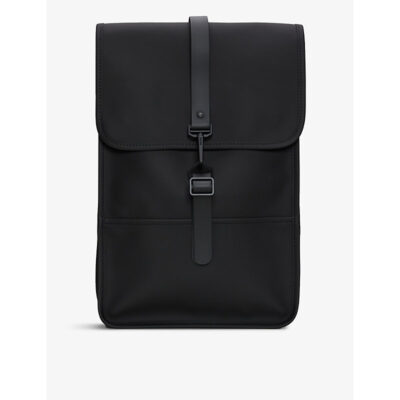 Rains Mens Rains Flap-Front Mini Waterproof Shell Backpack