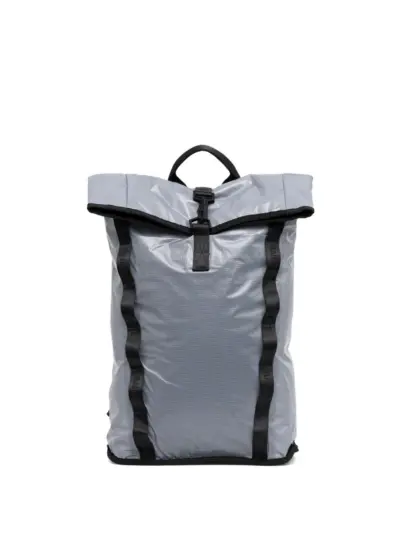 Rains Sibu Rolltop buckled backpack - Blue