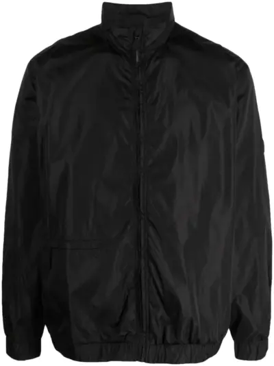 Rains high-neck lightweight jacket - Black