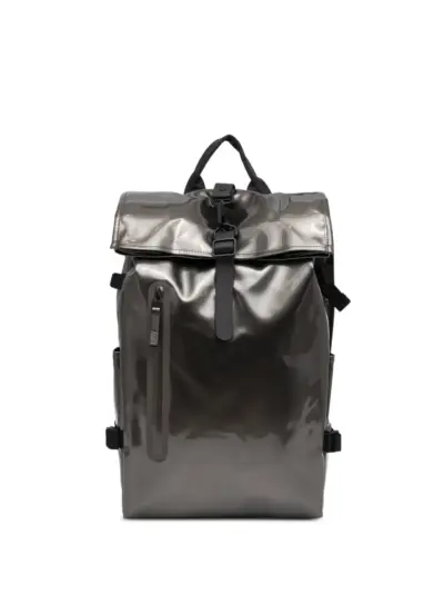 Rains large Rolltop backpack - Silver