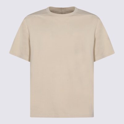 Rick Owens Beige Cotton T-shirt