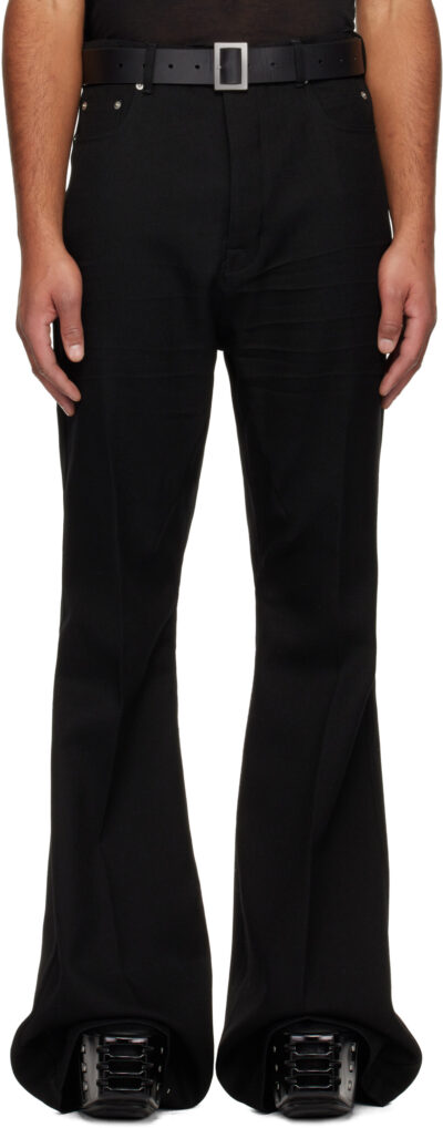 Rick Owens Black Concordians Bolan Trousers