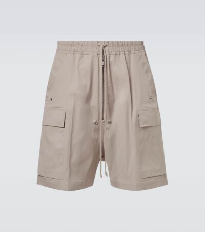Rick Owens Cargobela cotton-blend cargo shorts