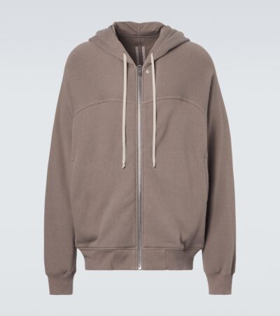 Rick Owens Cotton jersey hoodie