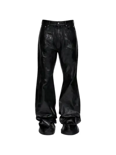 Rick Owens DRKSHDW Bolan textured trousers - Black
