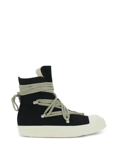 Rick Owens DRKSHDW Concordians Megalace high-top lace-up sneakers - Black