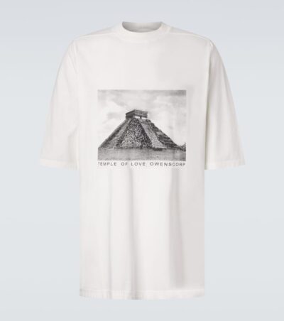 Rick Owens DRKSHDW Jumbo printed cotton jersey T-shirt