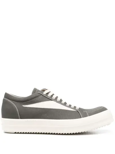 Rick Owens DRKSHDW Vintage low-top leather sneakers - Blue