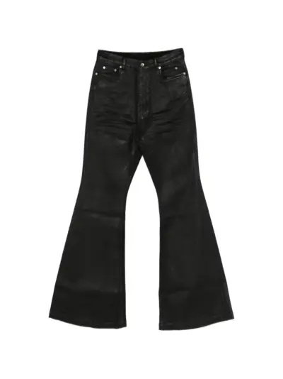 Rick Owens DRKSHDW button bootcut jeans - Black