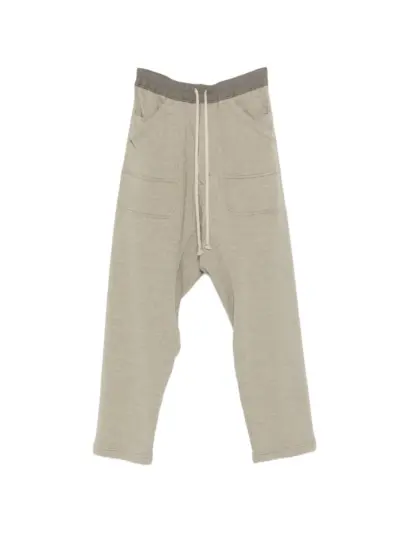 Rick Owens DRKSHDW classic cargo drawstring track pants - Grey