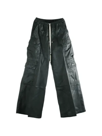 Rick Owens DRKSHDW drawstring-fastening trousers - Black