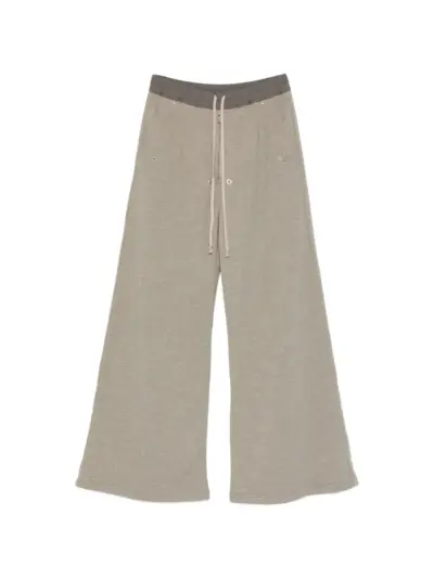 Rick Owens DRKSHDW drawstring wide-leg trousers - Neutrals