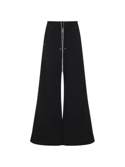 Rick Owens DRKSHDW flared track pants - Black