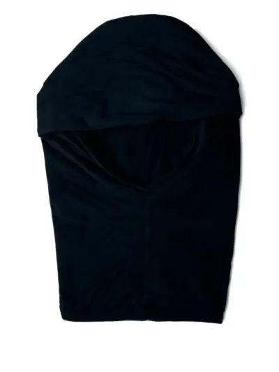 Rick Owens DRKSHDW organic cotton balaclava - Black