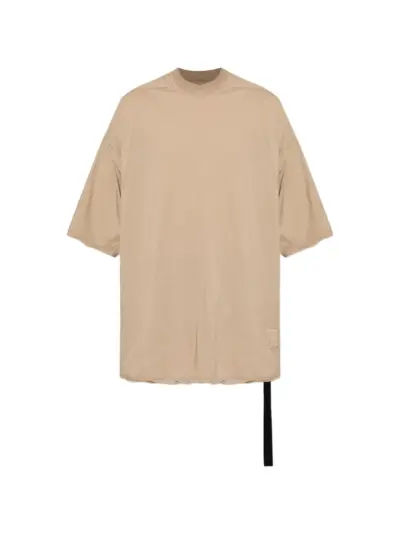Rick Owens DRKSHDW seam detail T-shirt - Neutrals