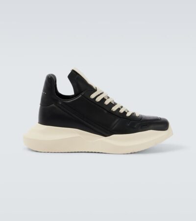 Rick Owens Geth Runner leather sneakers