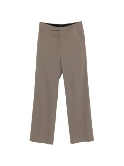 Rick Owens Geth side-pocket tailored trousers - Brown