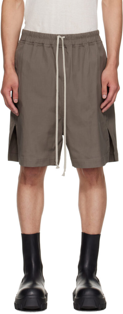 Rick Owens Gray Concordians Boxer Shorts