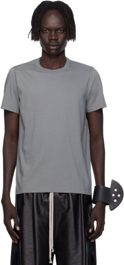 Rick Owens Gray Concordians Short Level T-shirt