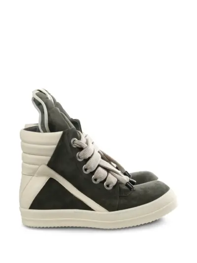 Rick Owens Jumbolace Geobasket sneakers - Green