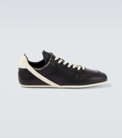 Rick Owens Minimal leather sneakers