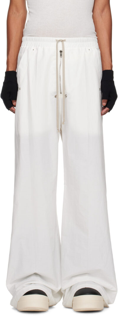 Rick Owens Moncler + Rick Owens Off-White Belas Trousers