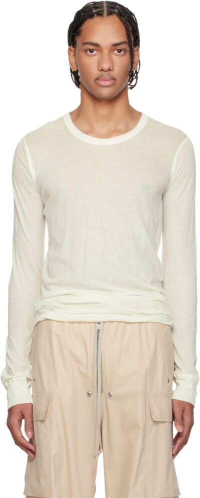 Rick Owens Off-White Temple Basic LS T-shirt