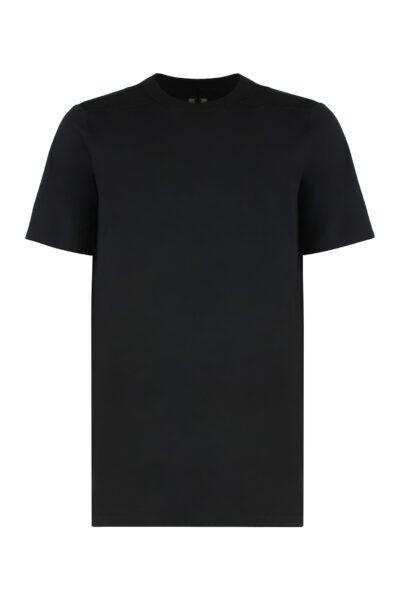 Rick Owens Round Neck Cotton T-shirt