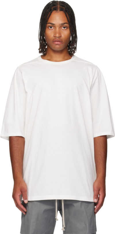 Rick Owens White Concordians Jumbo S/S T-shirt
