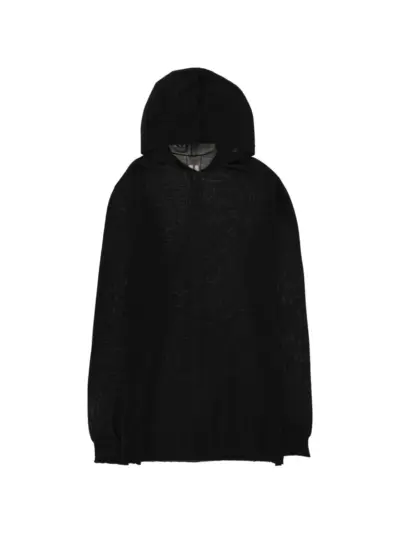 Rick Owens black hoodie