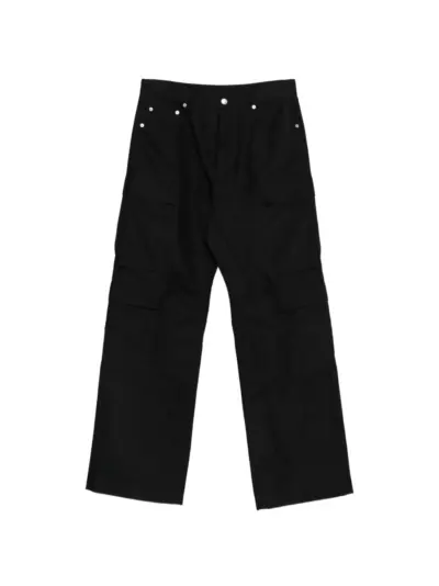 Rick Owens cargo-pocket jeans - Black