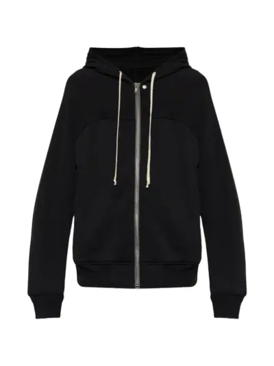 Rick Owens cotton hoodie - Black