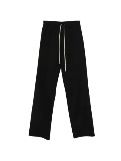 Rick Owens drawstring-fastening trousers - Black
