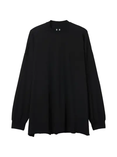 Rick Owens long sleeve crewneck sweatshirt - Black