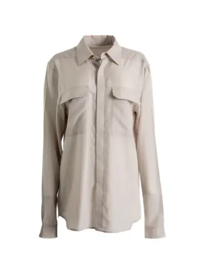 Rick Owens pocket shirt - Neutrals