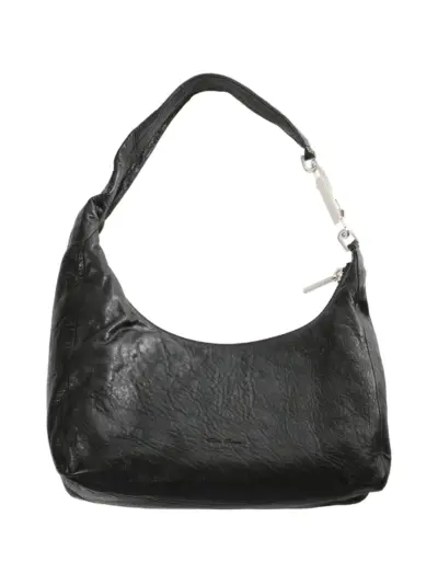 Rick Owens small Gemini zip shoulder bag - Black