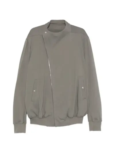 Rick Owens zip hollywood flight jacket - Grey