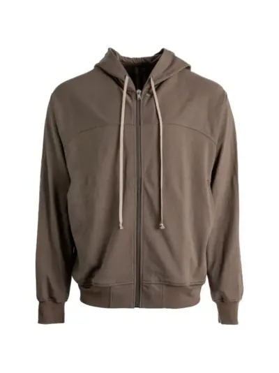 Rick Owens zip-up hoodie - Brown