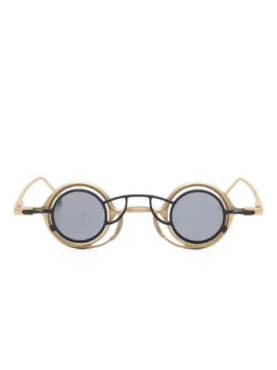Rigards round-frame glasses - Gold