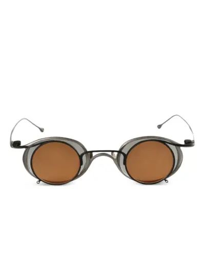 Rigards x Ziggy Chen round-frame sunglasses - Silver