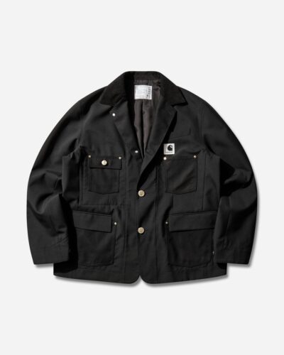Sacai Carhartt WIP Suiting x Duck Jacket Black