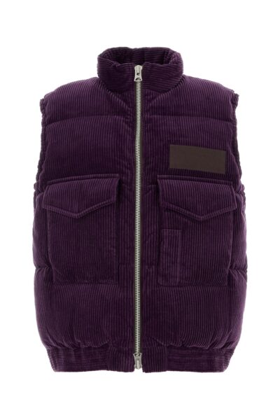 Sacai Purple Corduroy Down Jacket