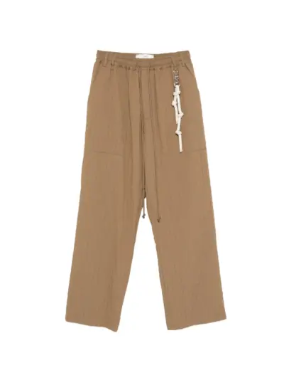 Song For The Mute drawstring trousers - Brown